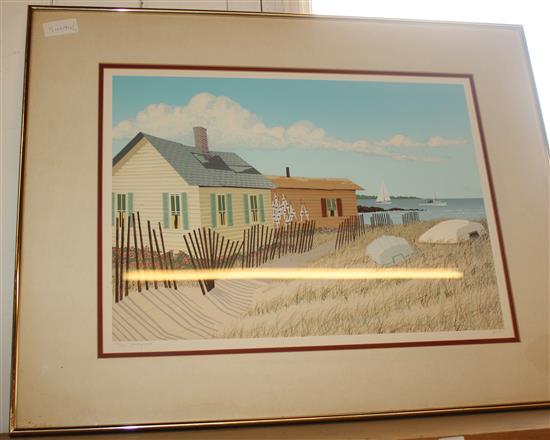 Limited edition print by Opie 85 Sandy point139/220